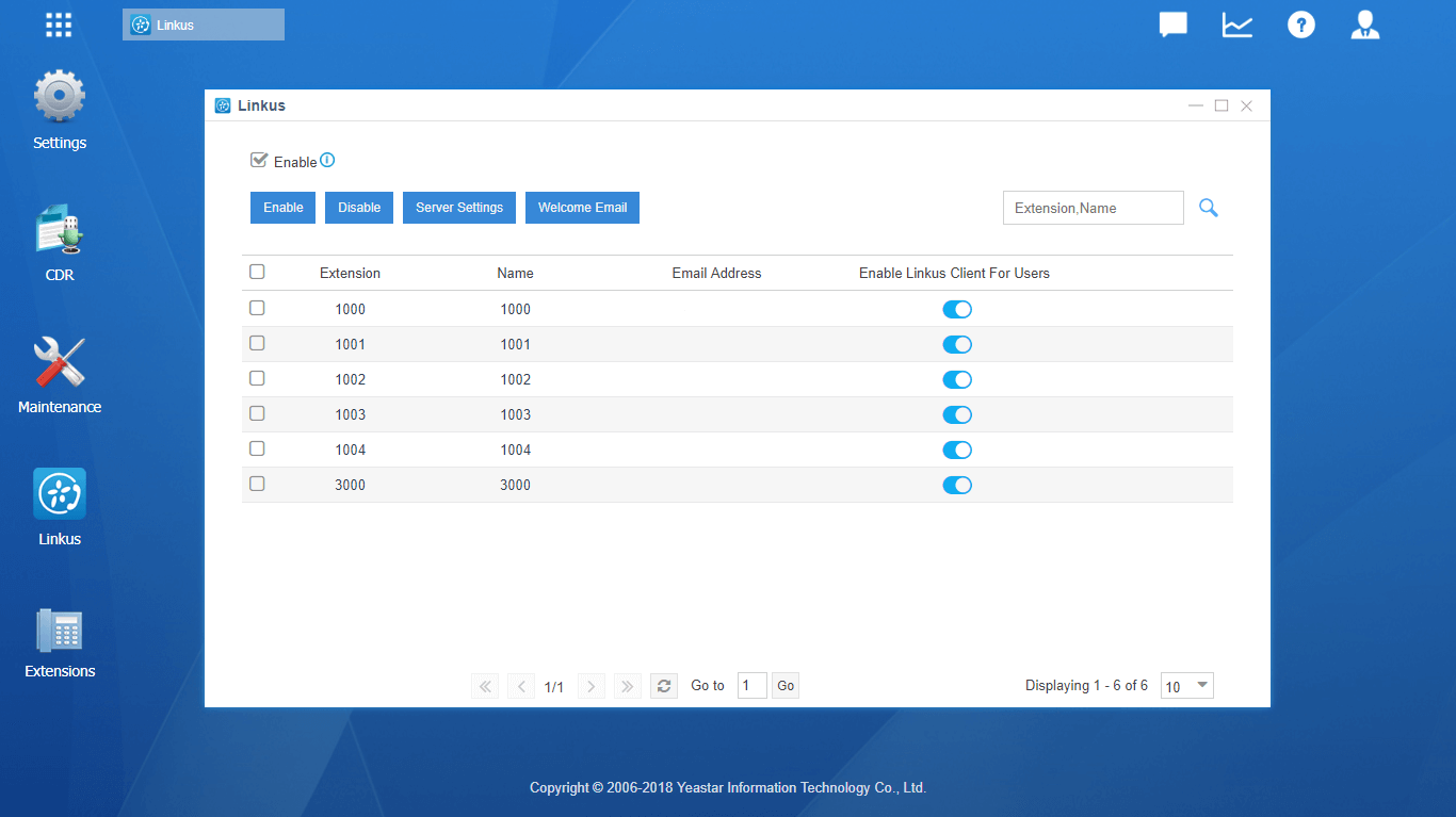 Cloud Pbx Singapore - Linkus Server